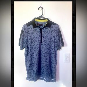 Jamie Sadock J by Jadie Sadock quarter zip golf polo shirt // men’s M